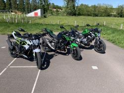 Z125, Z400, Z650 nouvelles motos 