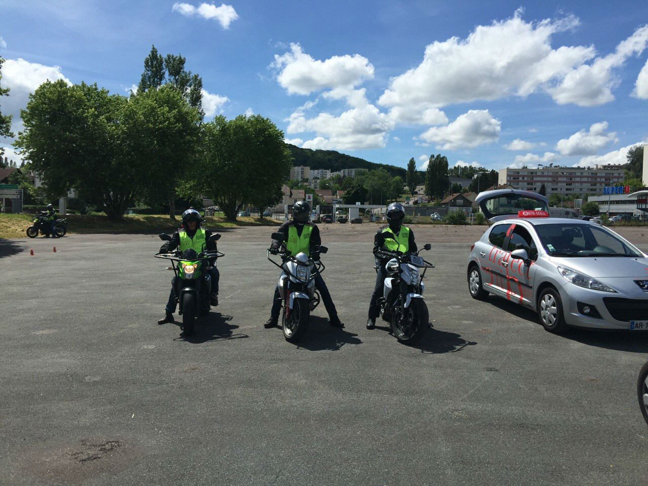 permis moto  Vesoul, Scey Sur Saone, Jussey moto ecole trajectoire