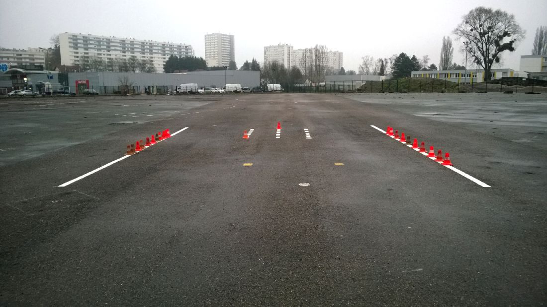 Parcours lent faut  que ca passe chez auto ecole trajectoire, vesoul, scey, jussey